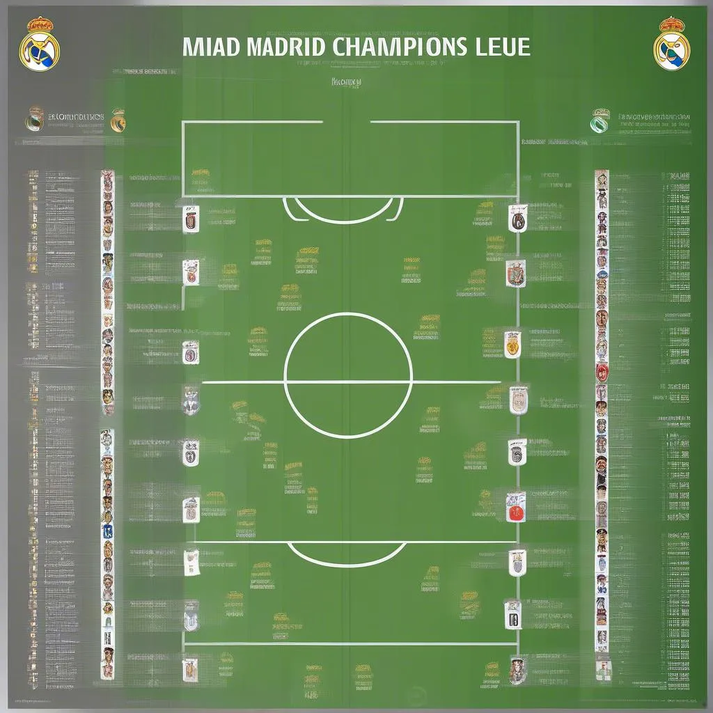 Lịch thi đấu C1 Real Madrid: Các trận đấu đáng chờ đợi