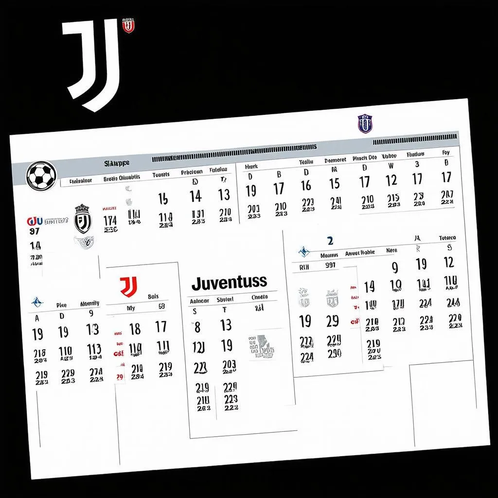 Lịch Thi Đấu Juventus