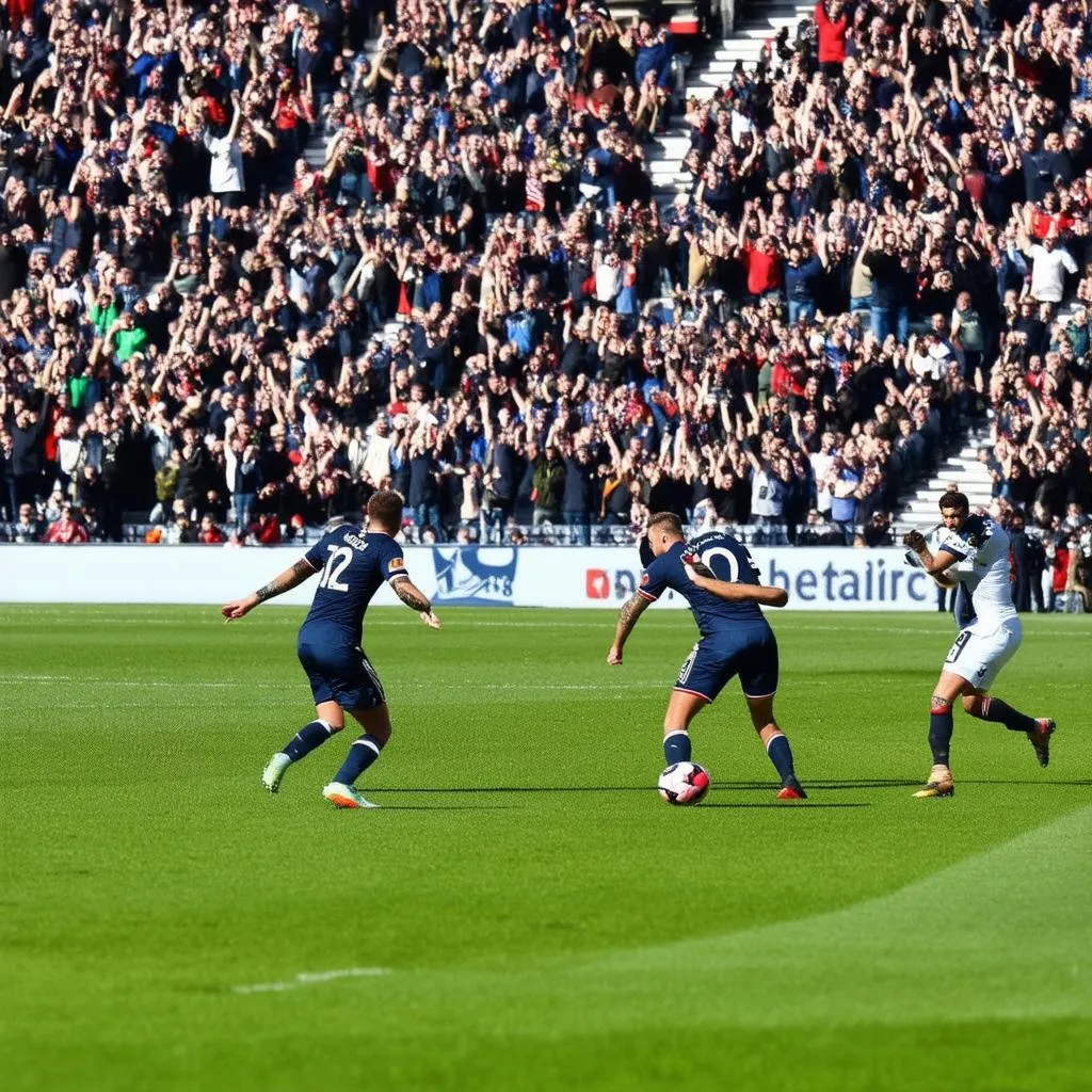 Trận đấu giữa Liverpool và Arsenal