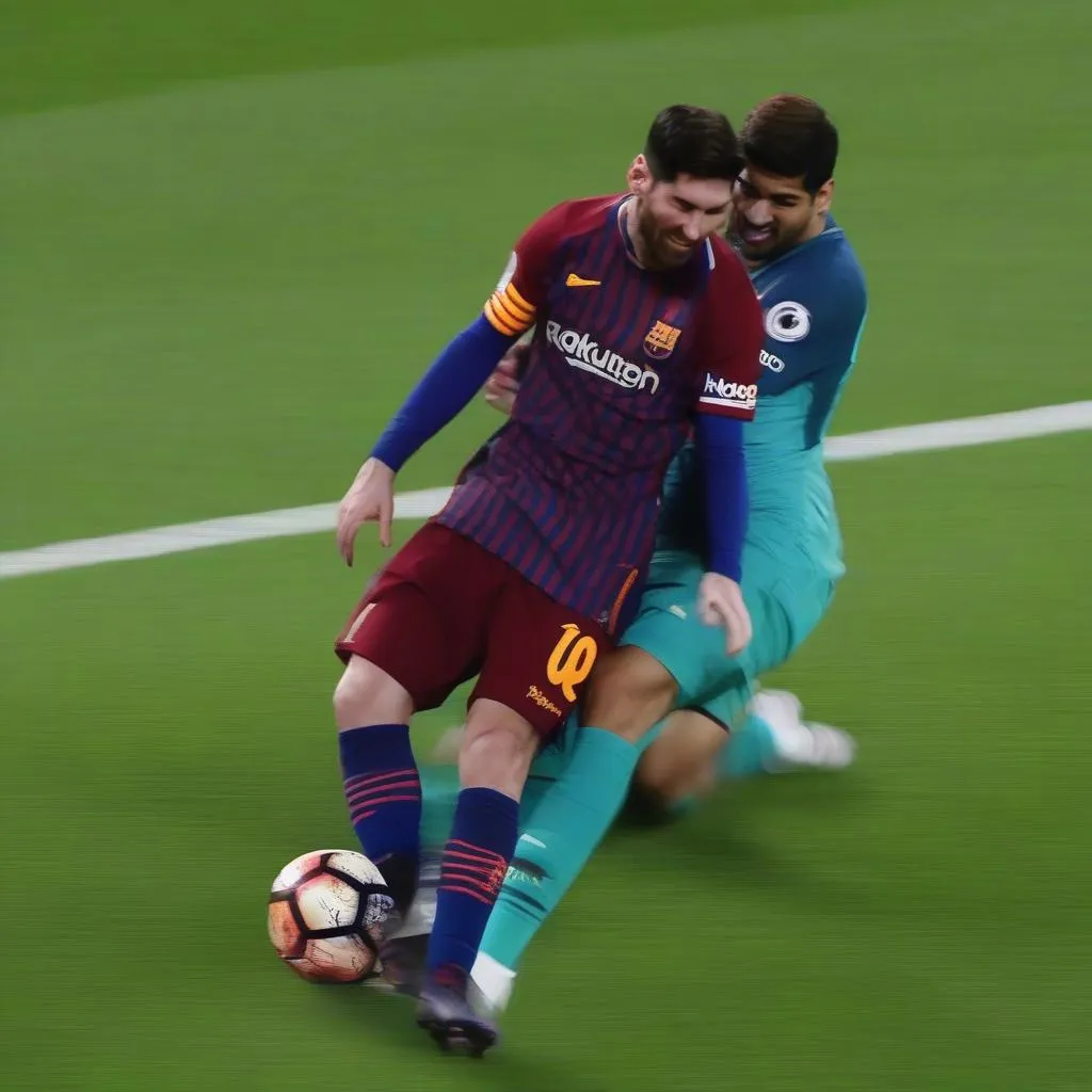 Cú Đúp Huyền Thoại Messi và Suarez