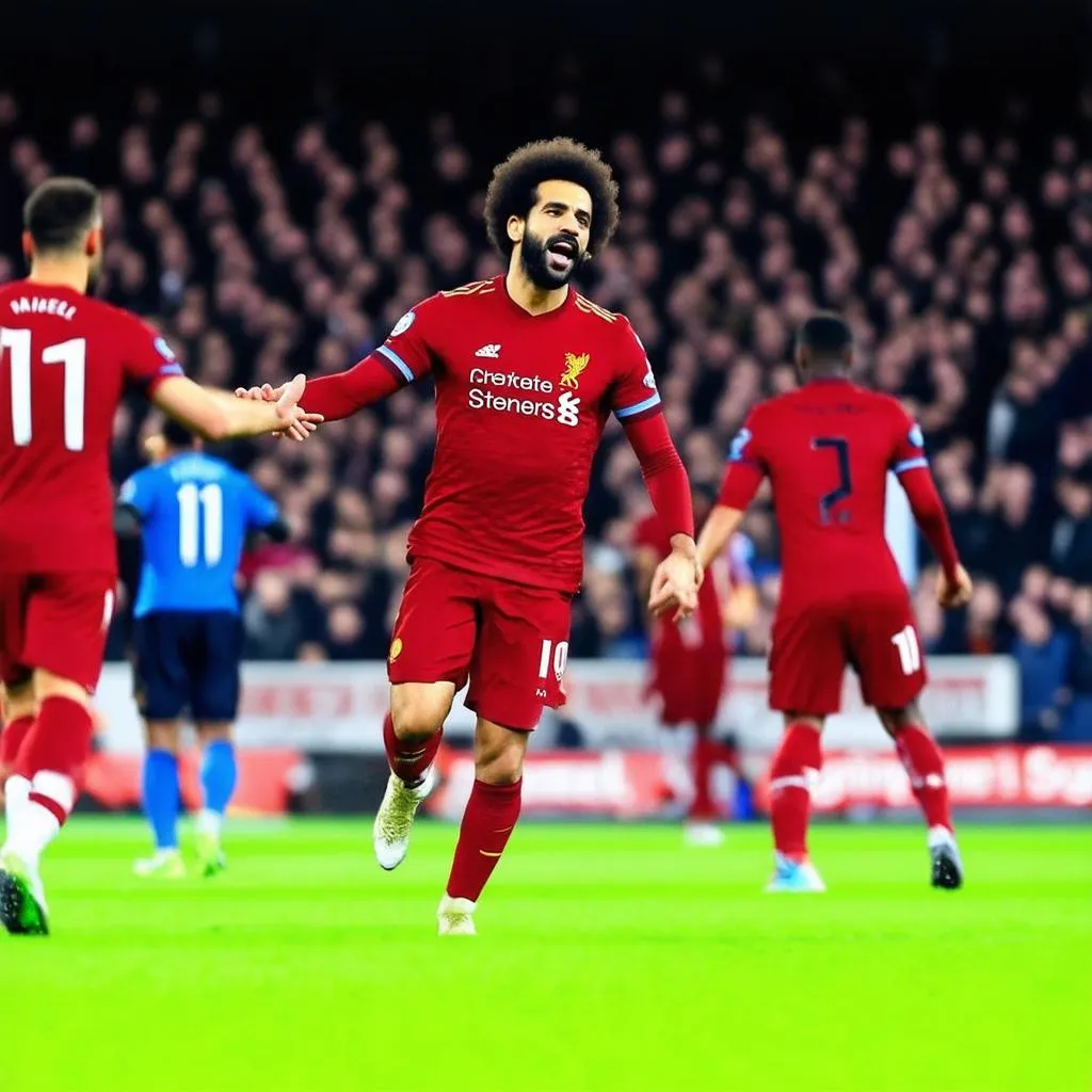 Liverpool vs Genk: Salah ghi bàn