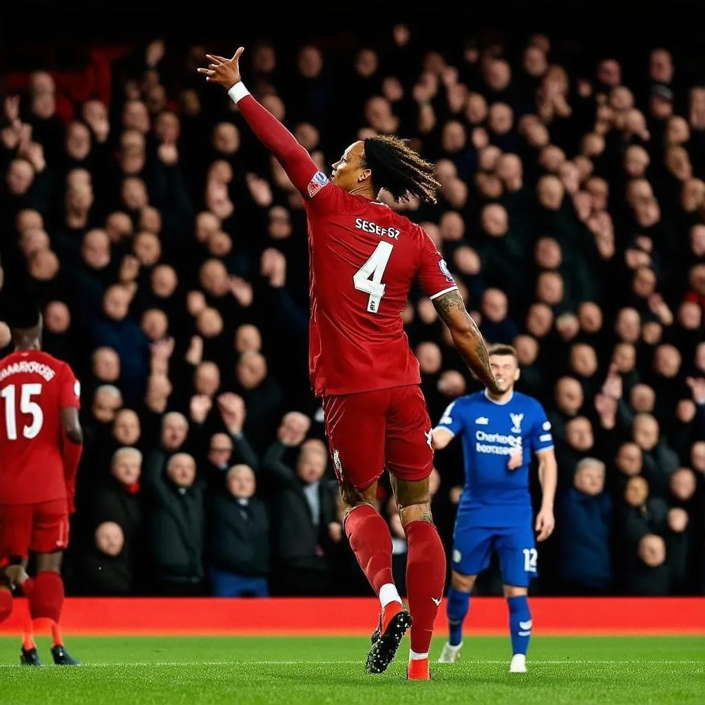 Liverpool vs Genk: Van Dijk ghi bàn