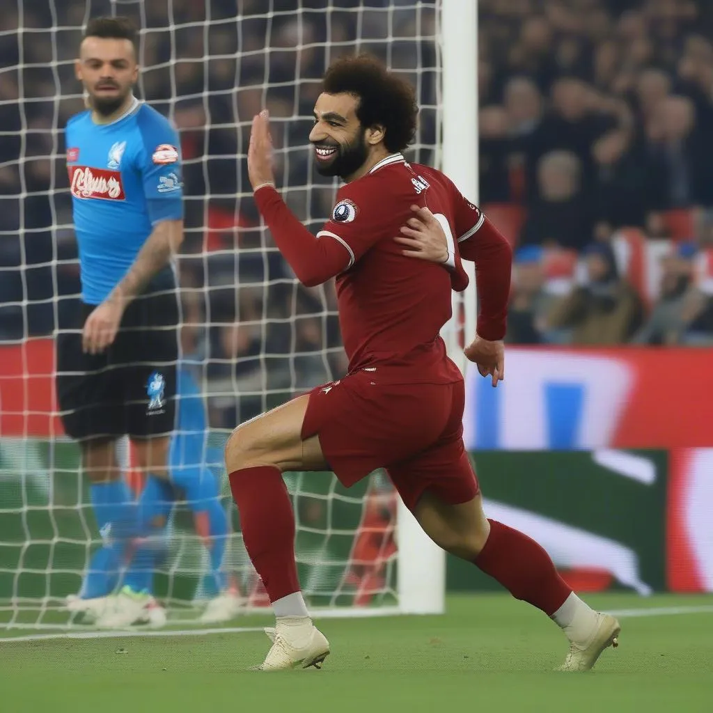 Bàn Thắng Của Mohamed Salah Trong Trận Đấu Liverpool vs Napoli