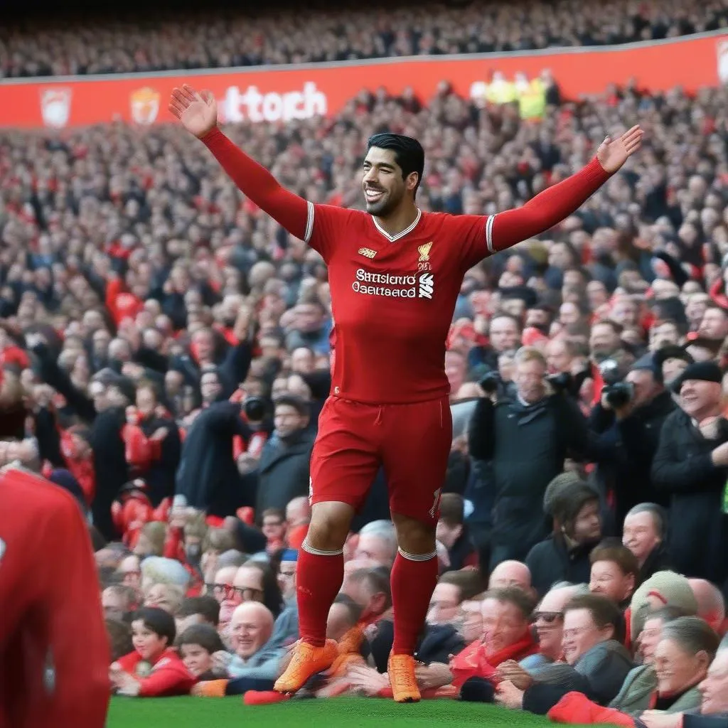 Luis Suarez Anfield Return