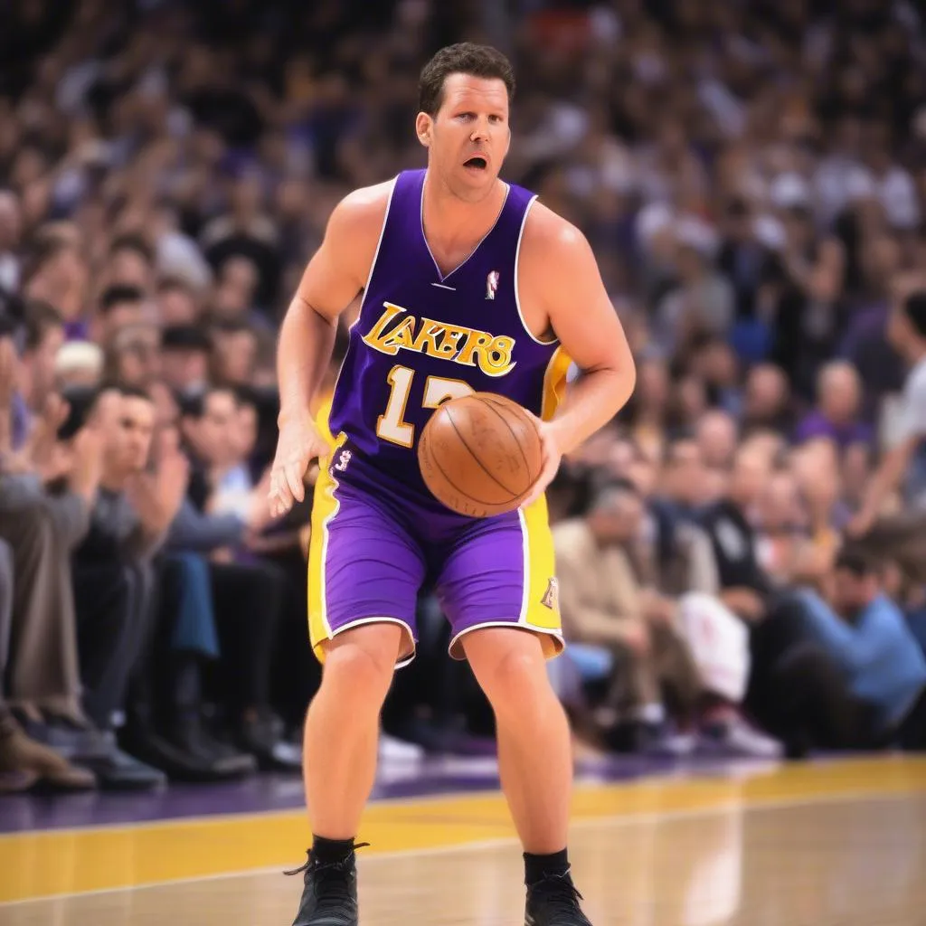 Luke Walton thi đấu cho Los Angeles Lakers