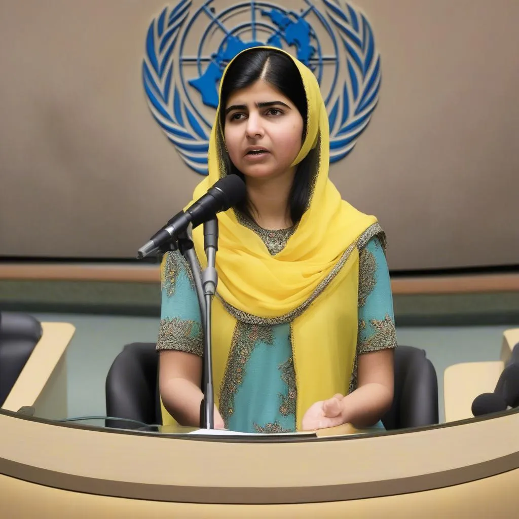 Malala Yousafzai phát biểu tại Liên Hợp Quốc