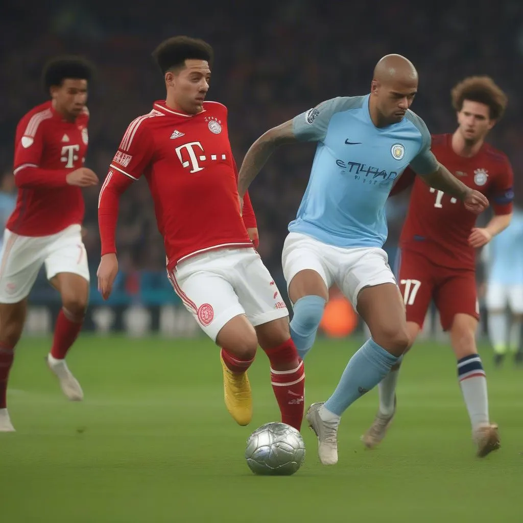 Man City vs Bayern Munich highlights