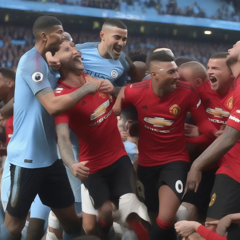 Video highlight trận đấu Manchester City vs Manchester United 2019: Cảm xúc, kịch tính và những khoảnh khắc đáng nhớ