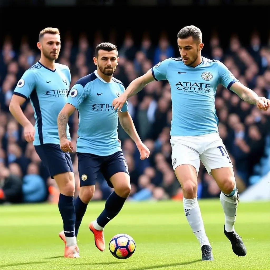 Trận đấu Man City vs Tottenham