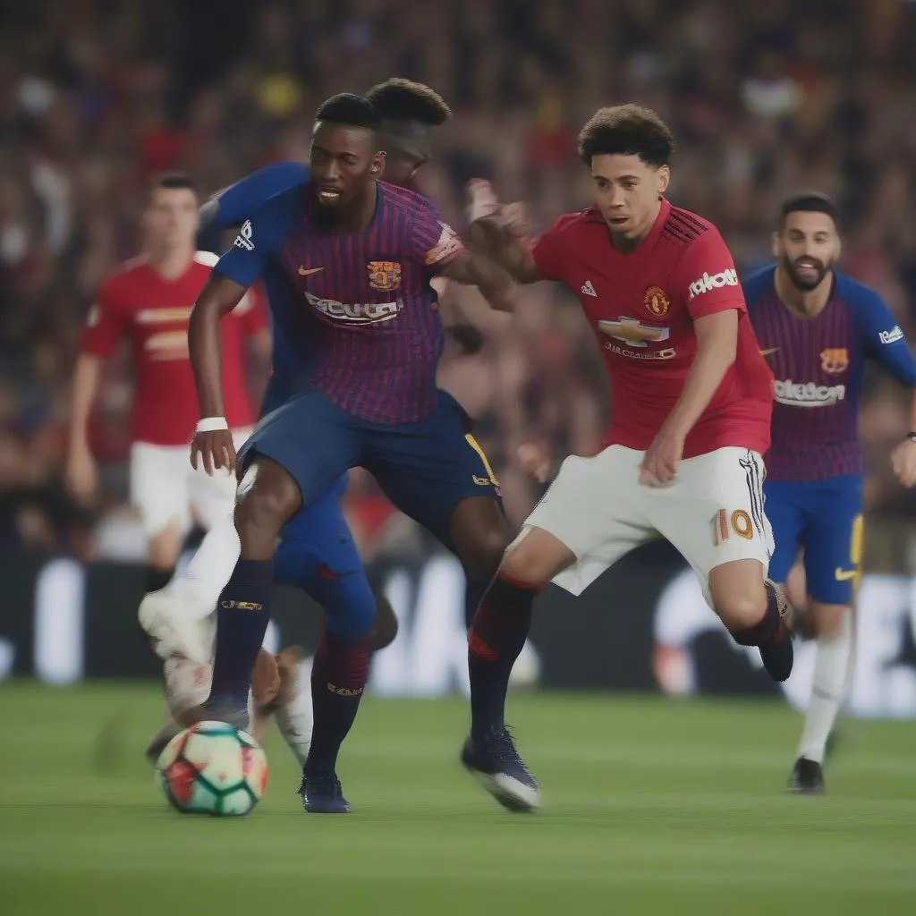 Highlights of Man Utd vs Barcelona