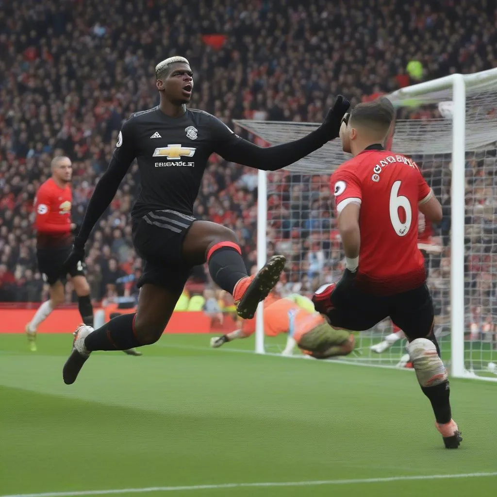 Pha lập công của Pogba ấn định tỷ số