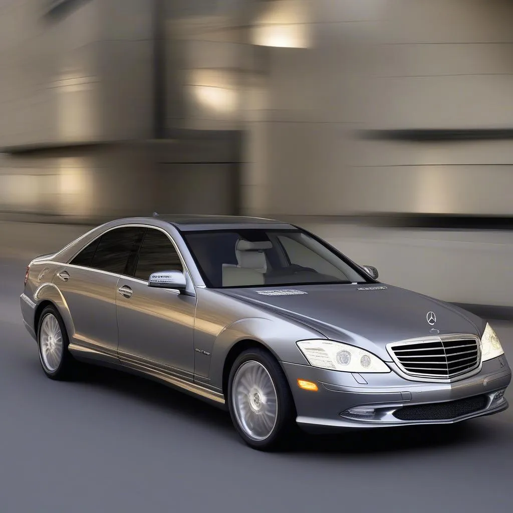 Mercedes S550 2008 ngoại hình