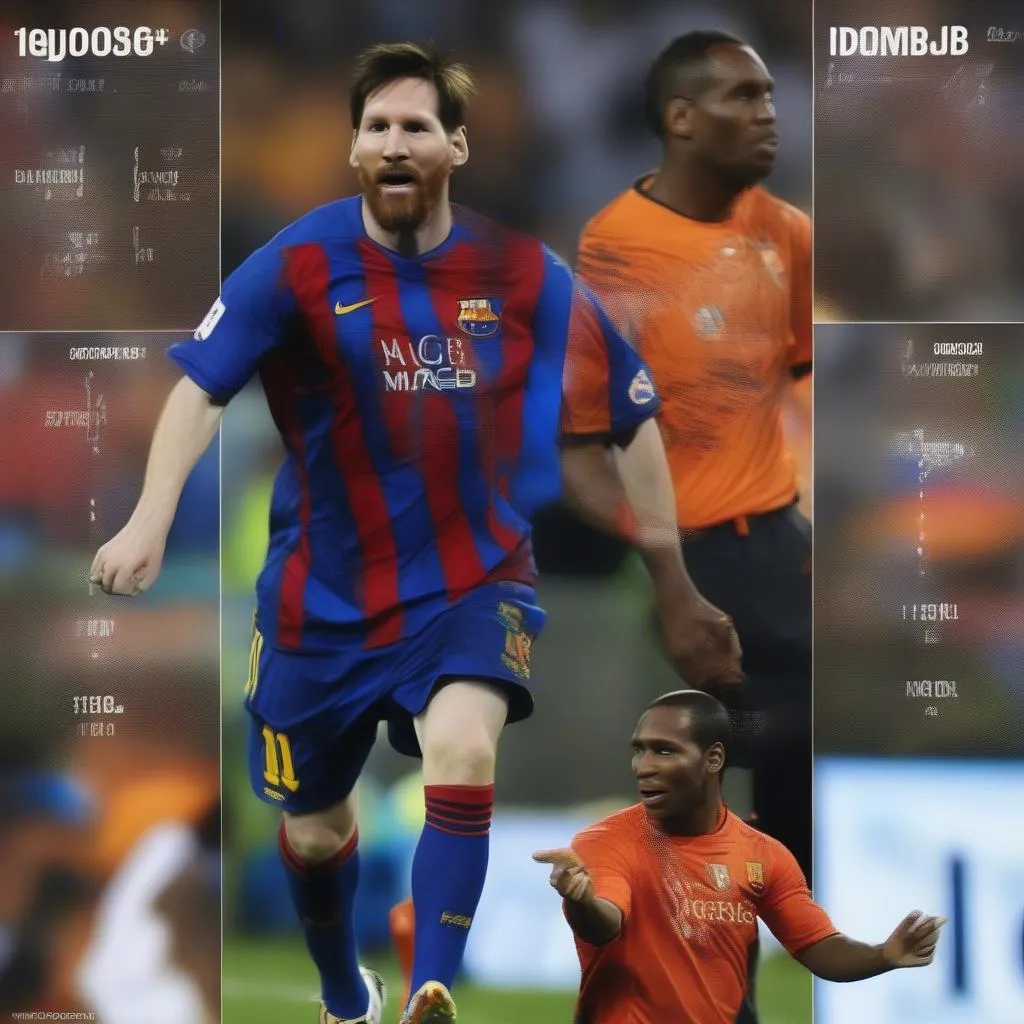 Lionel Messi and Didier Drogba: Two Legends of the Game