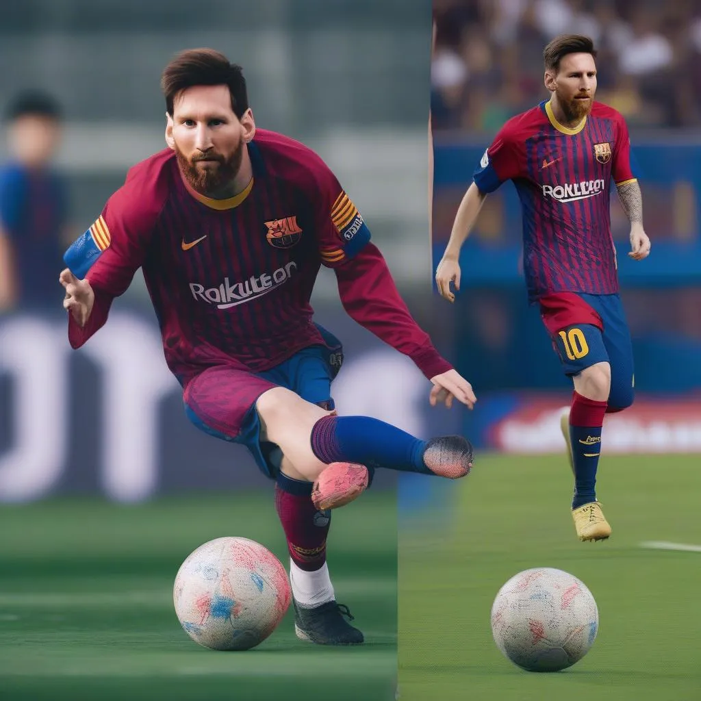 Messi Futsal: Sân Cỏ Và Sân Futsal