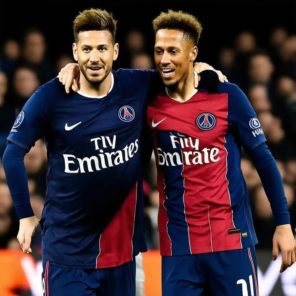 Messi và Neymar phối hợp ăn ý