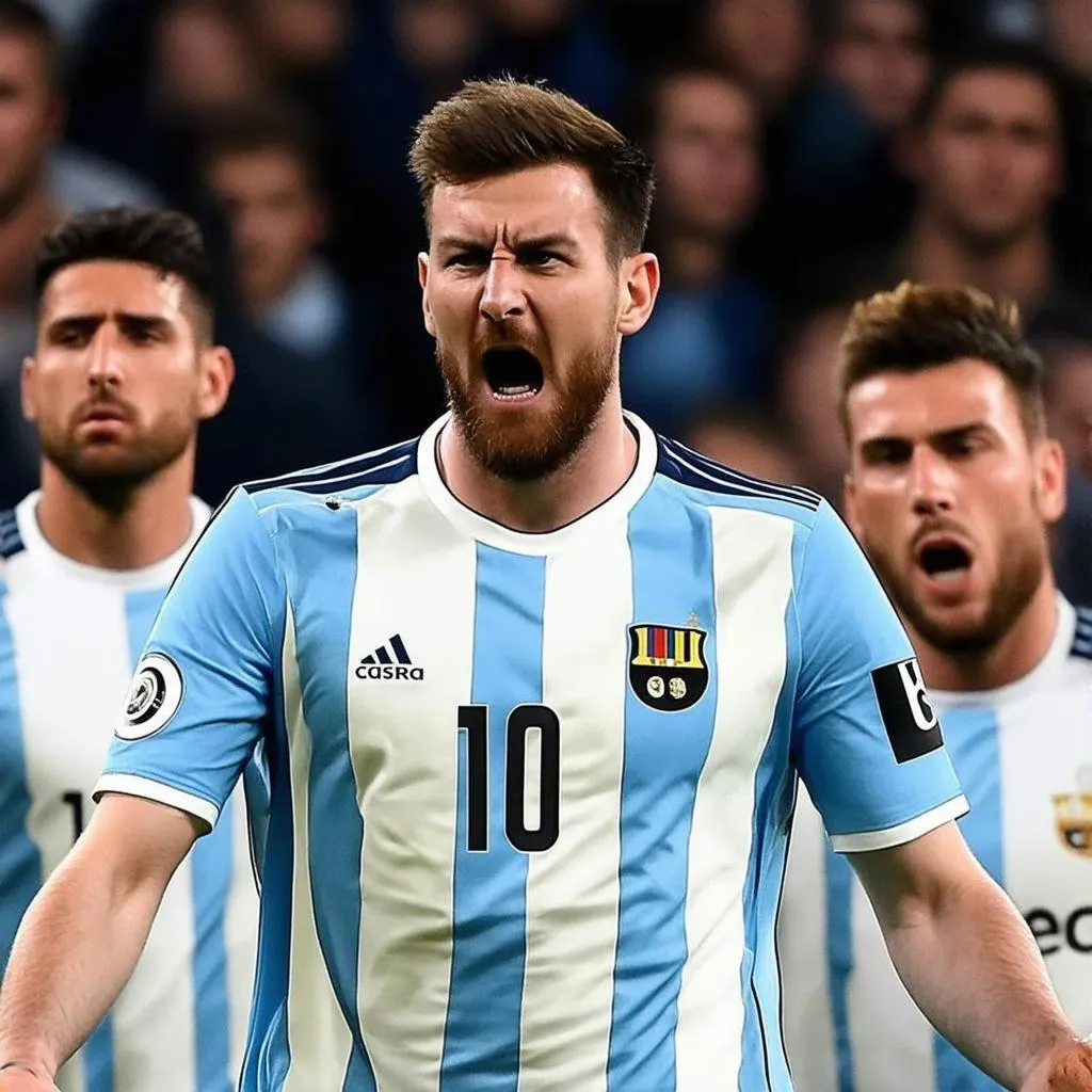 Messi và Argentina tại World Cup 2018