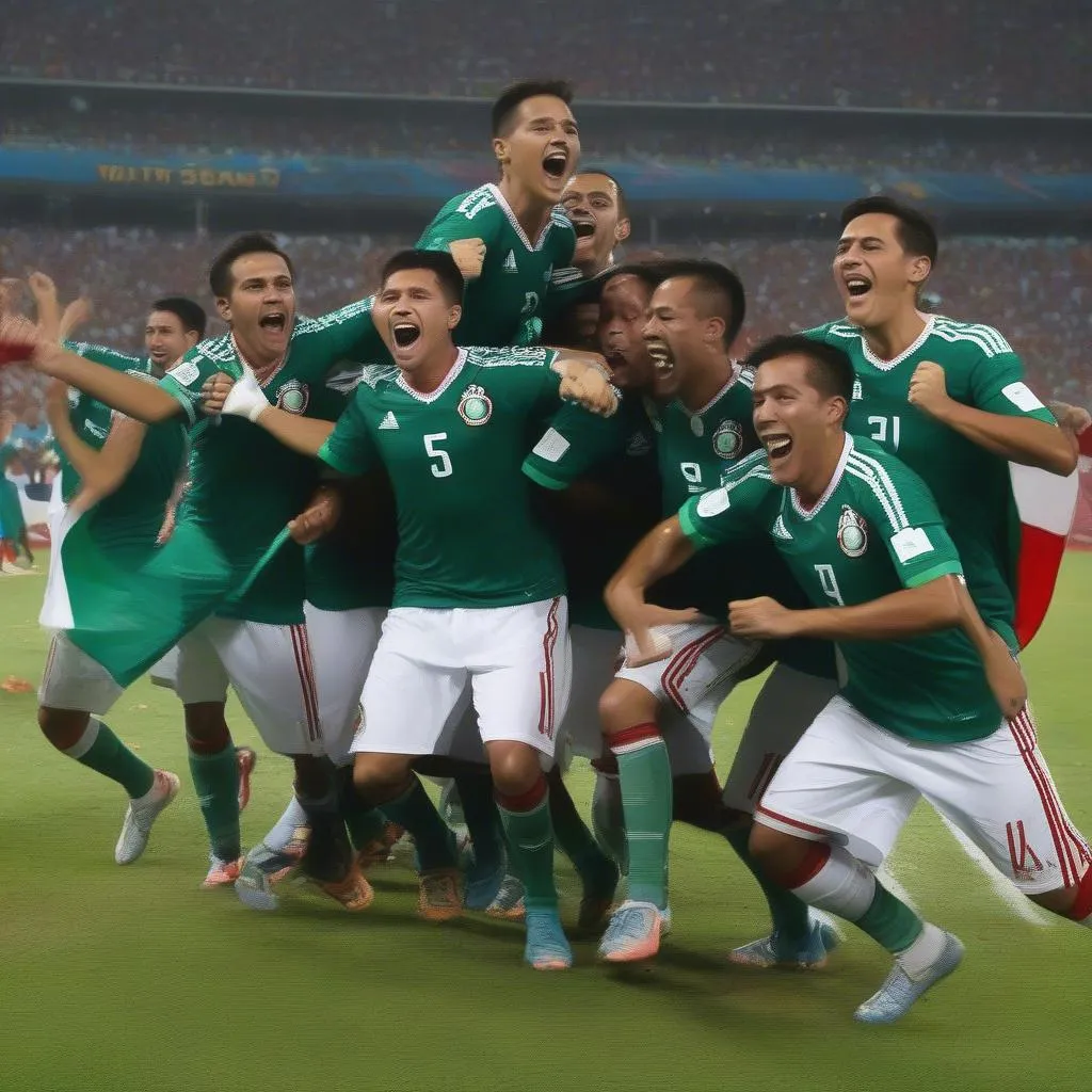 Đánh giá cao màn trình diễn của Đội tuyển Mexico tại World Cup 2018