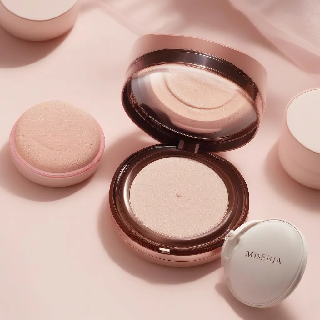 Missha Magic Cushion Glow Tone Up Be01 Brighten: Tạo hiệu ứng glow tự nhiên rạng rỡ