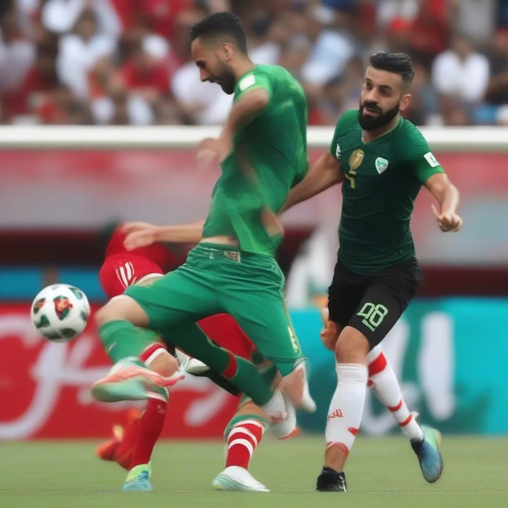 Hình Ảnh Morocco vs Iran tại World Cup 2018