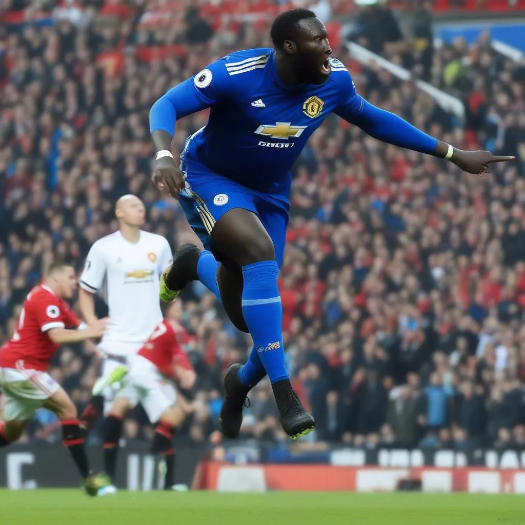 Lukaku's powerful header