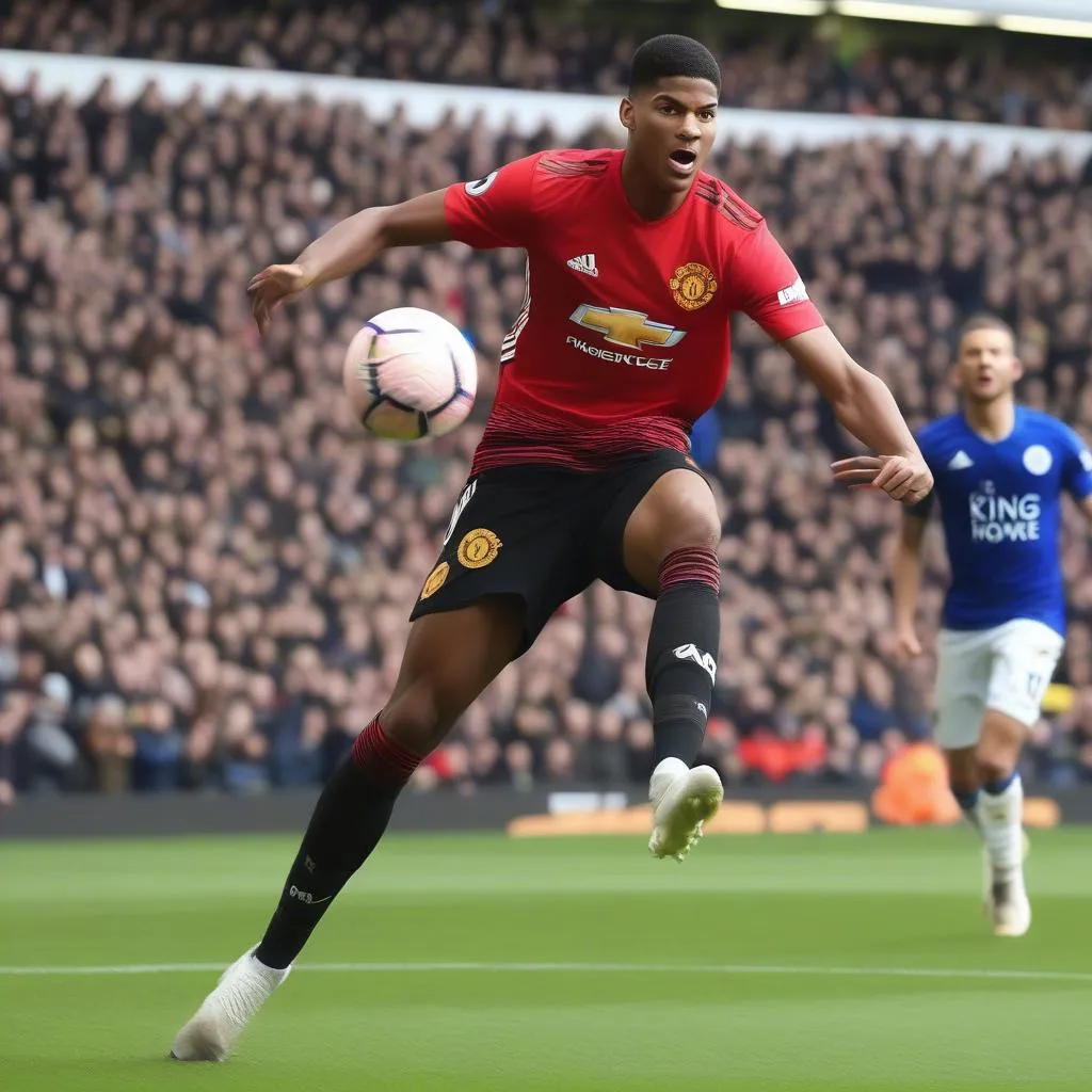 Pha ghi bàn đẹp mắt của Rashford