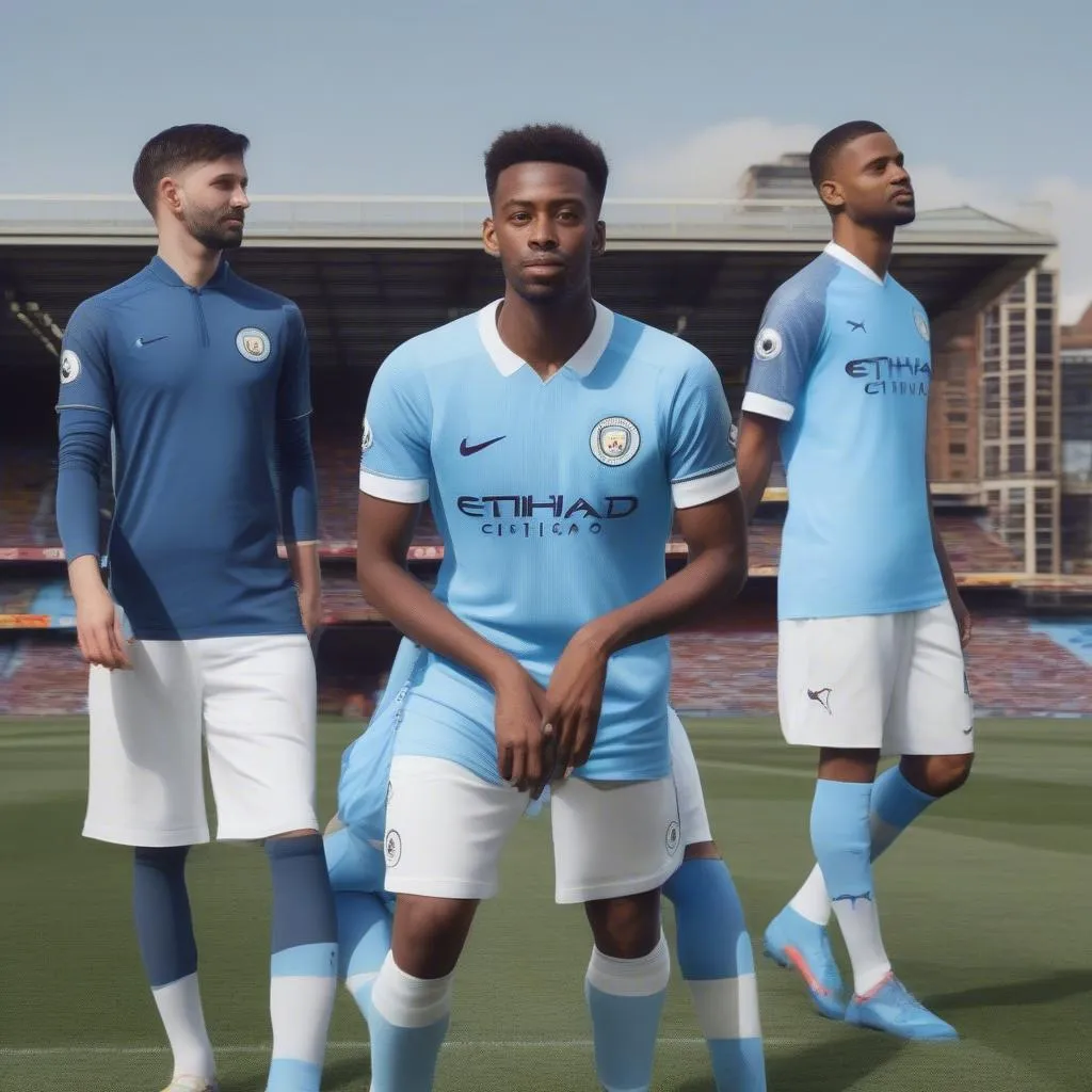 Nhận xét áo đấu Man City mới