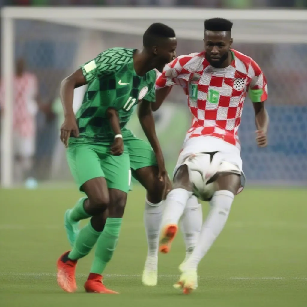 Highlight trận đấu Nigeria vs Croatia