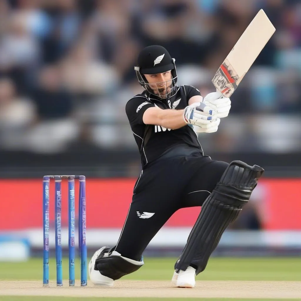 Pha đánh bóng ấn tượng của Kane Williamson