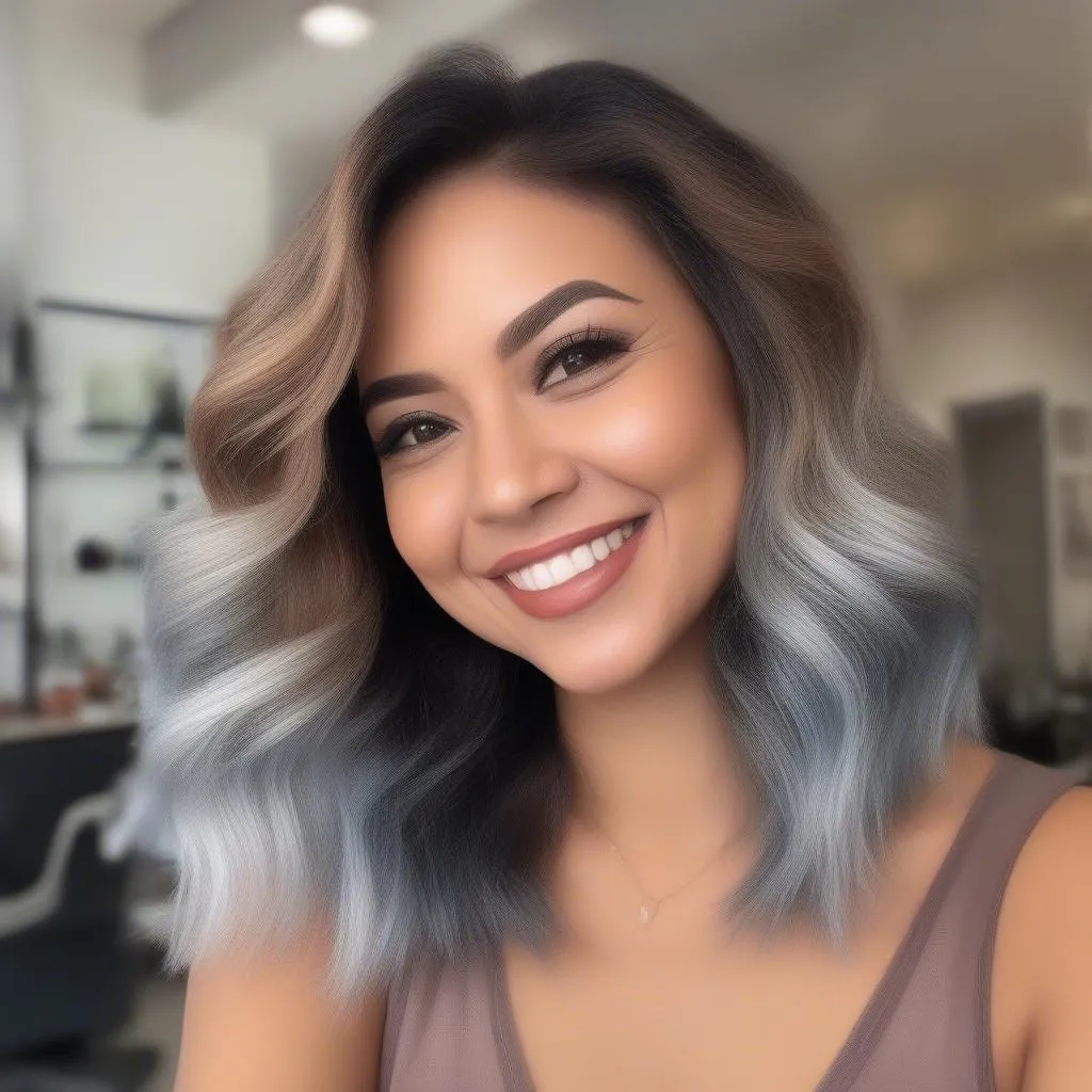 Ombre hair highlights - Xu hướng nhuộm tóc đang “làm mưa làm gió”