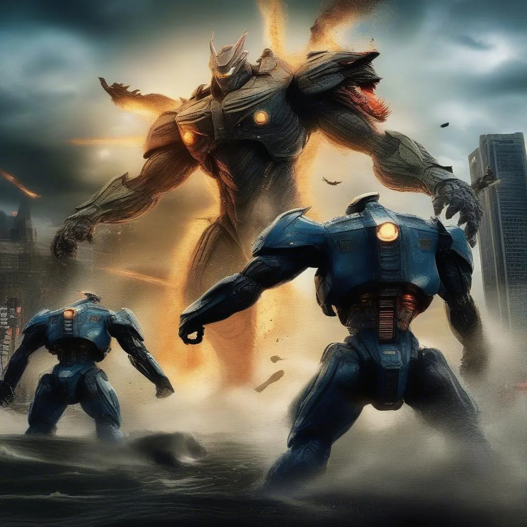 Pacific Rim Highlights 4K: Trận chiến giữa robot và quái vật