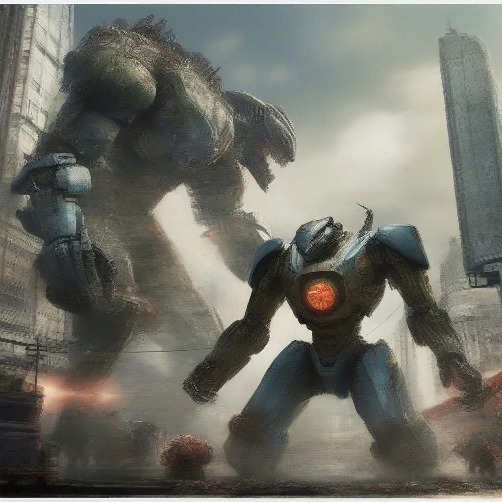 Pacific Rim Highlights 4K: Robot khổng lồ đối đầu quái vật Kaiju