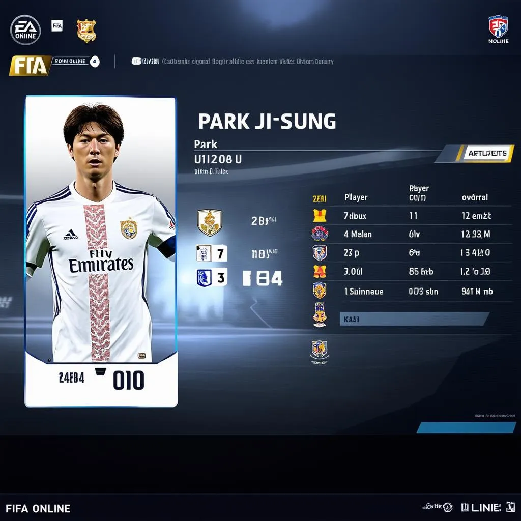 park-ji-sung-fo4-đội-hình