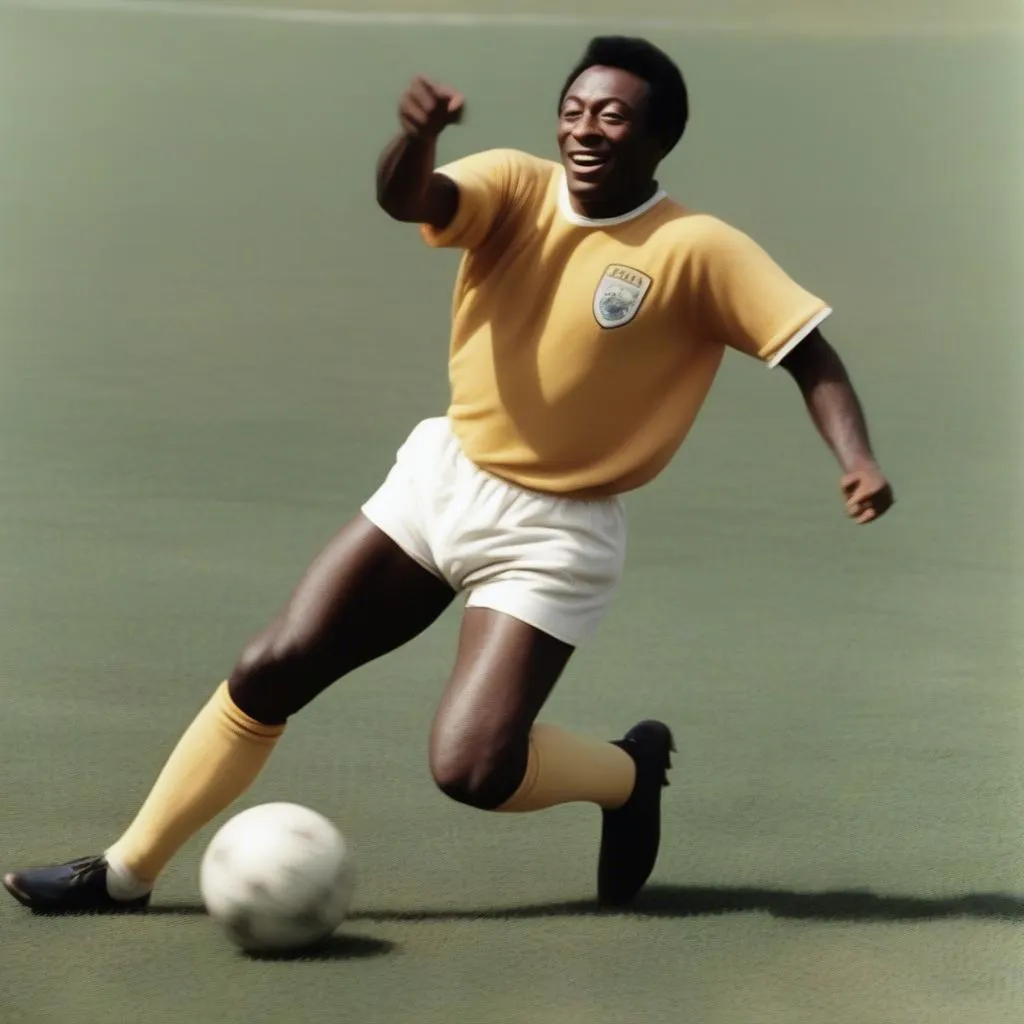 Pha &quot;highlighter đầu nhỏ&quot; của &quot;Vua&quot; Pele tại World Cup 1970