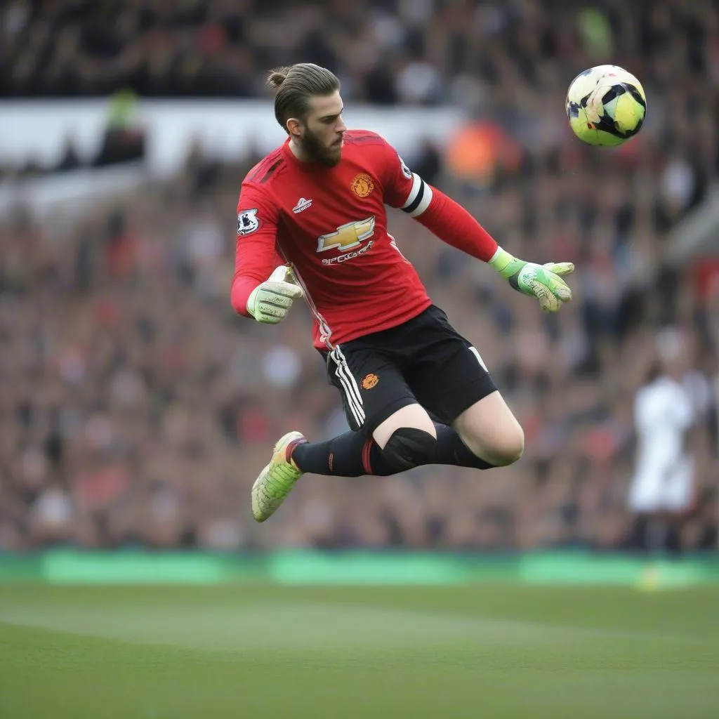 Pha cứu thua của David de Gea trong trận Swansea vs Manchester United