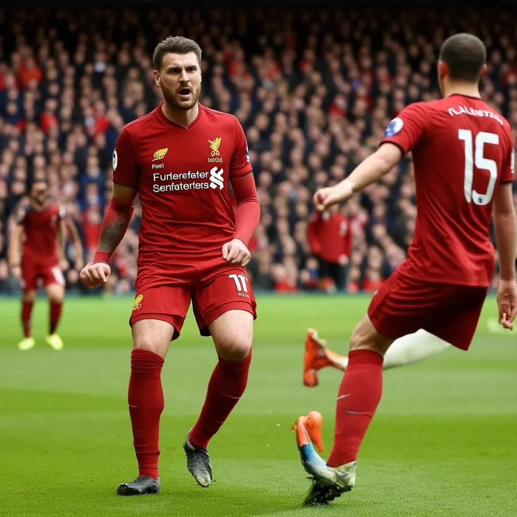 Kết quả phạt góc trận Liverpool