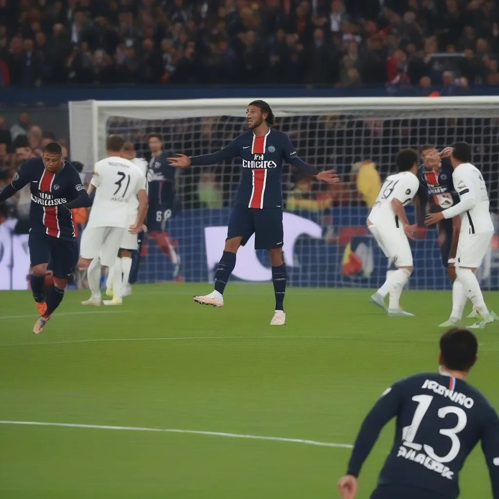 PSG ghi bàn thắng đẹp mắt ở Champions League