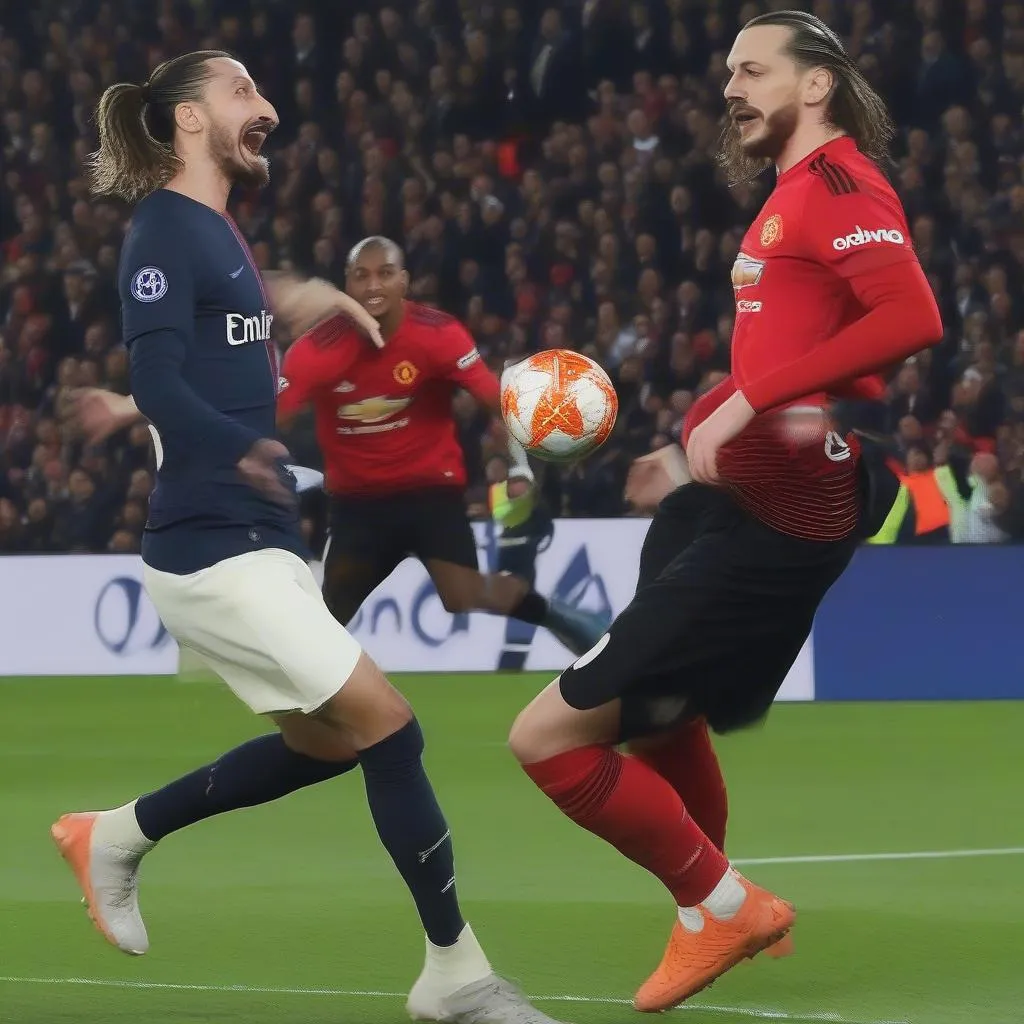 PSG vs Manchester United: Highlight trận đấu kinh điển Champions League 2017