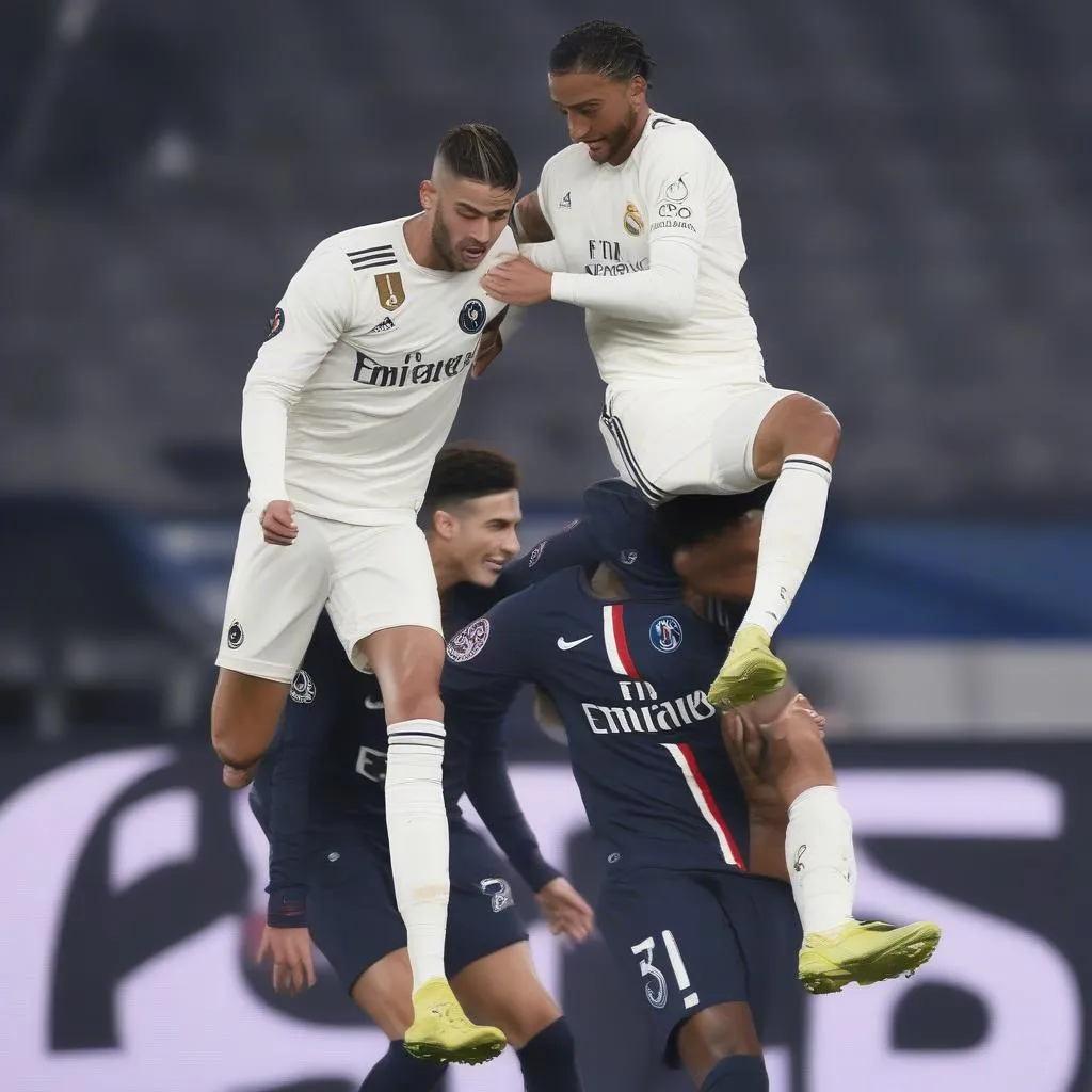 Trận đấu PSG vs Real Madrid tại vòng 16 đội Champions League 2021-2022