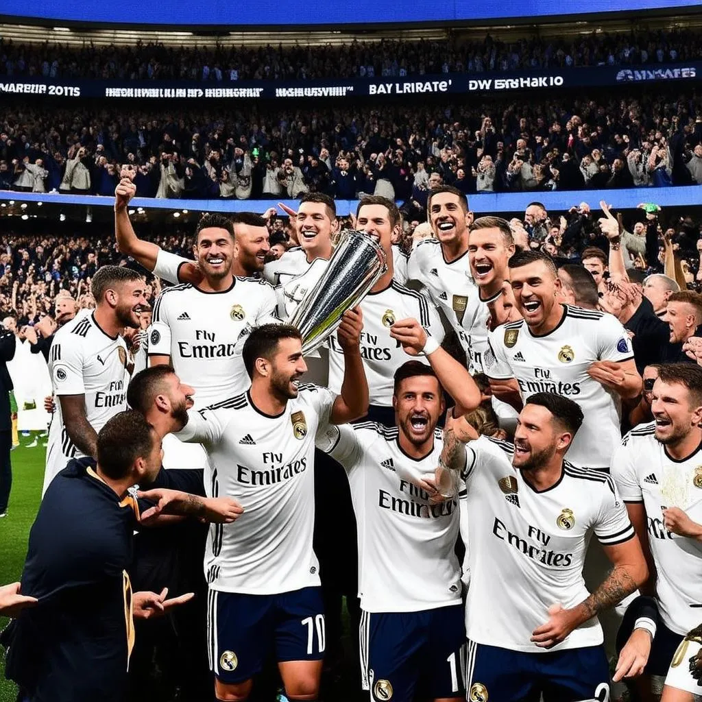 Real Madrid vô địch Champions League 2017