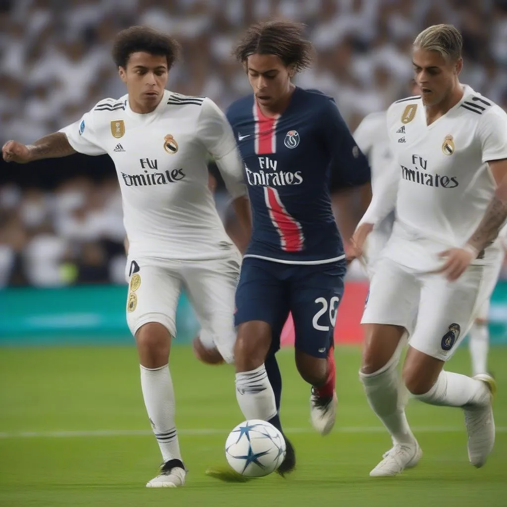 Highlights trận đấu giữa Real Madrid và PSG