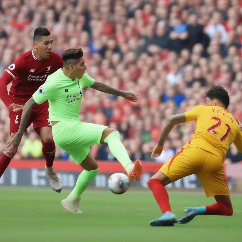 Roberto Firmino ghi bàn thắng