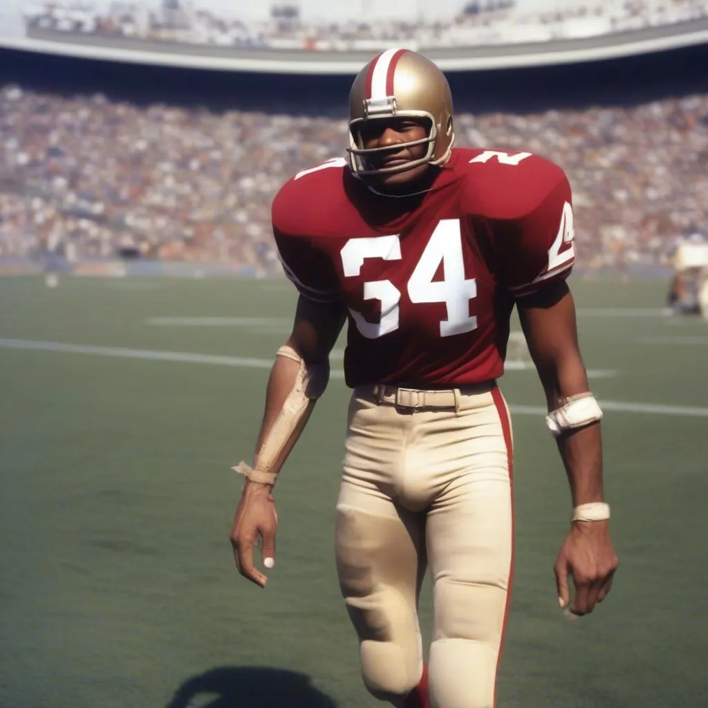 Ronnie Lott recovers from his finger injury