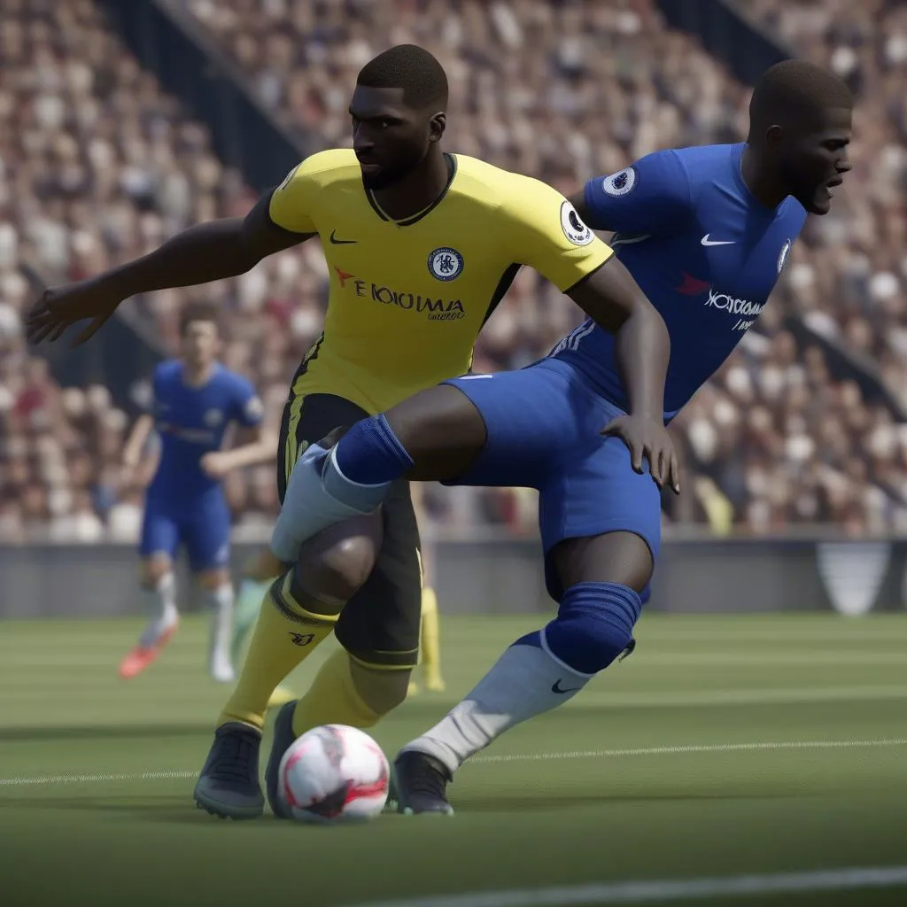 Rüdiger FIFA 17 Gameplay