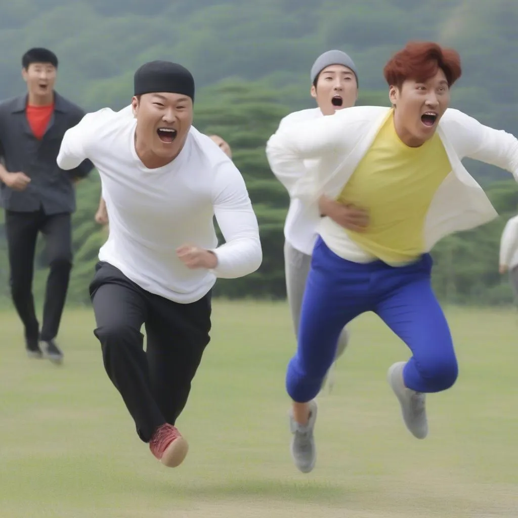 Kim Jong Kook bắt người