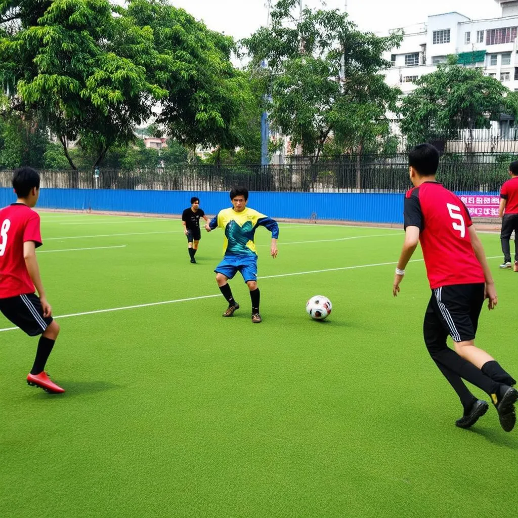 sân bóng mini hà nội