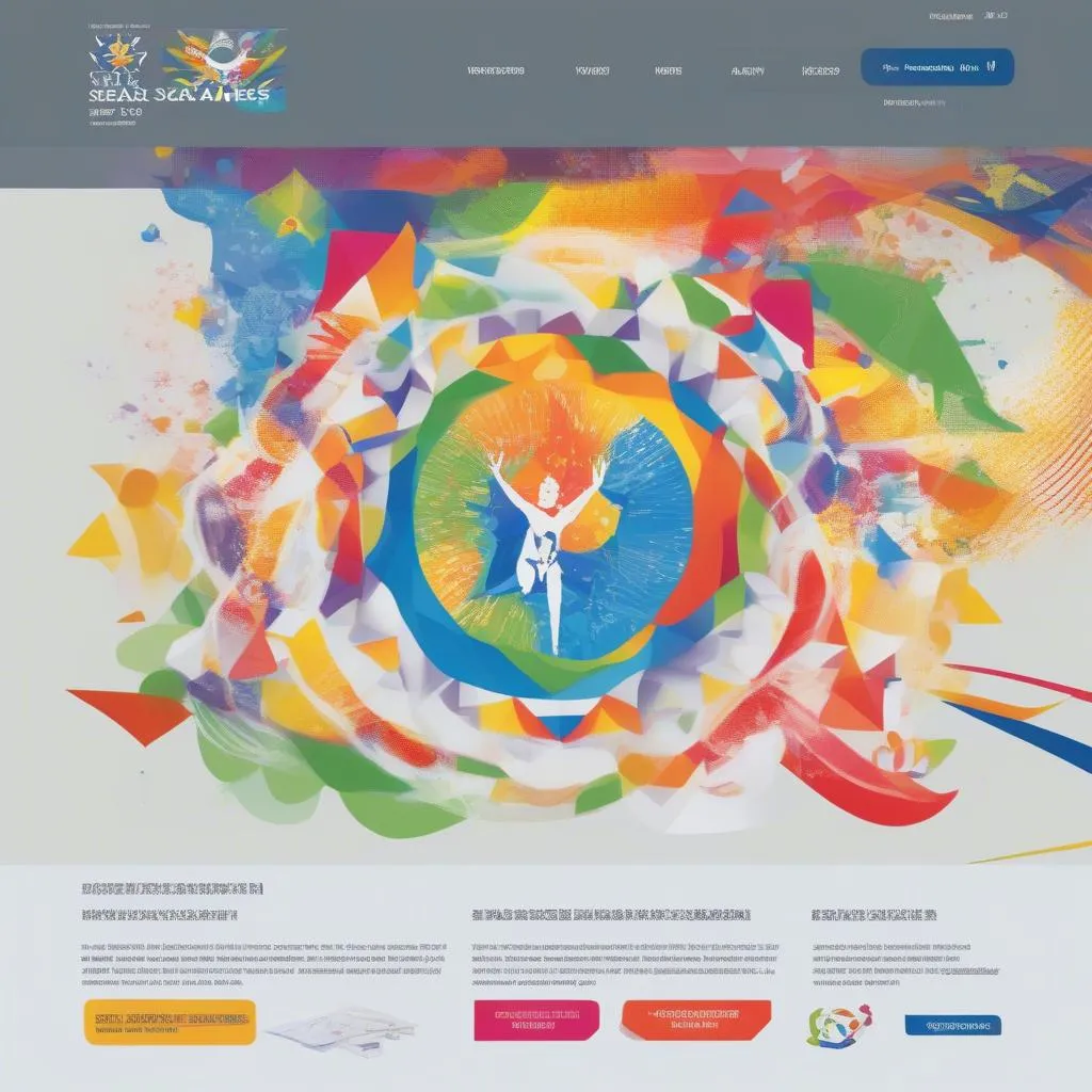 Hình Ảnh Trang Web Sea Games 30