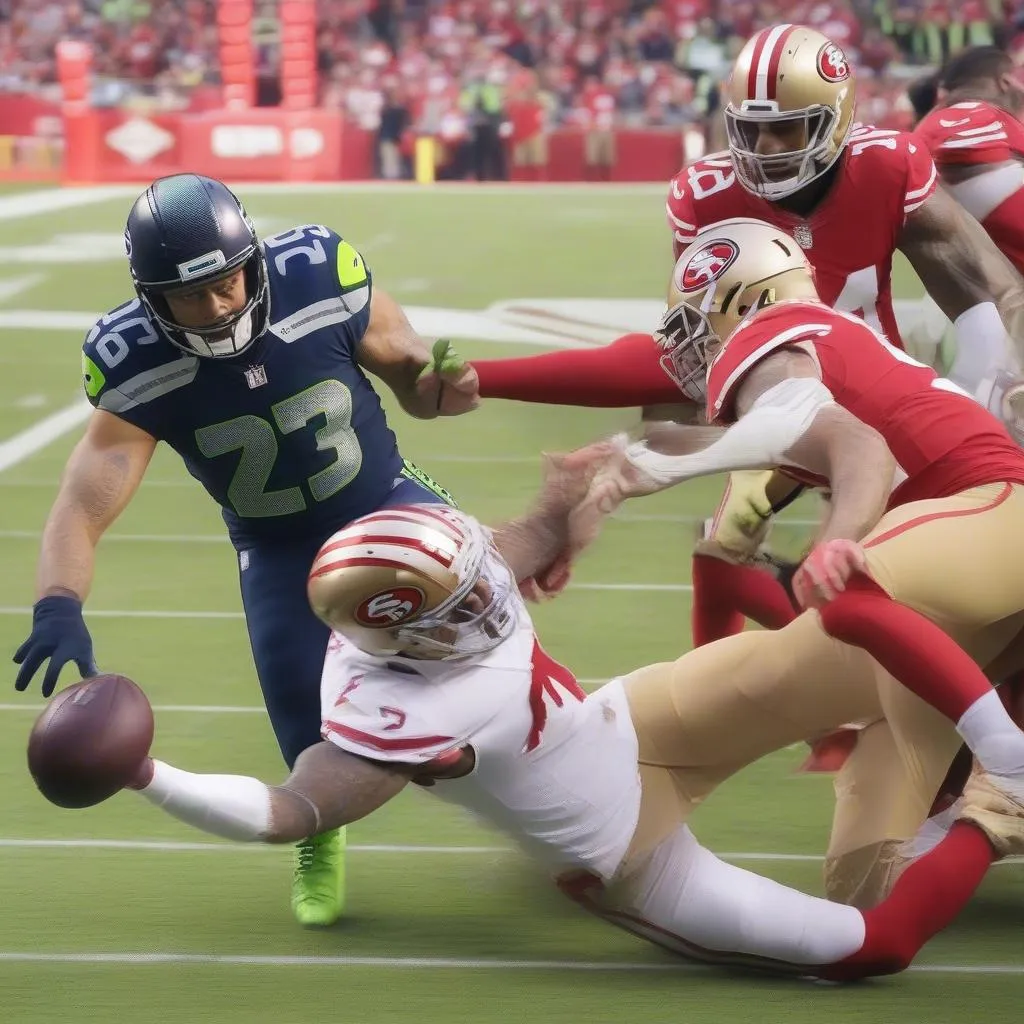 Highlights trận đấu Seahawks vs 49ers 2017