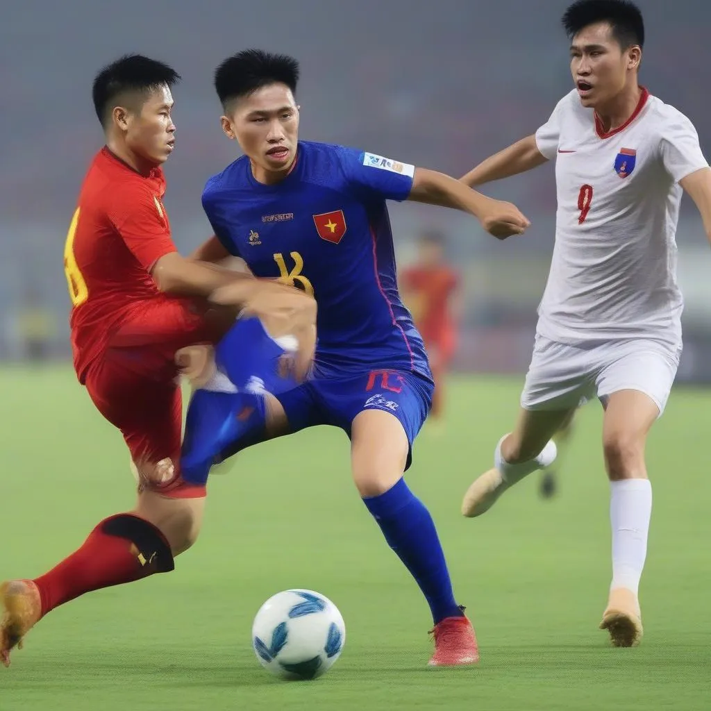 Ảnh trận đấu Việt Nam vs Thái Lan tại AFF Cup 2022