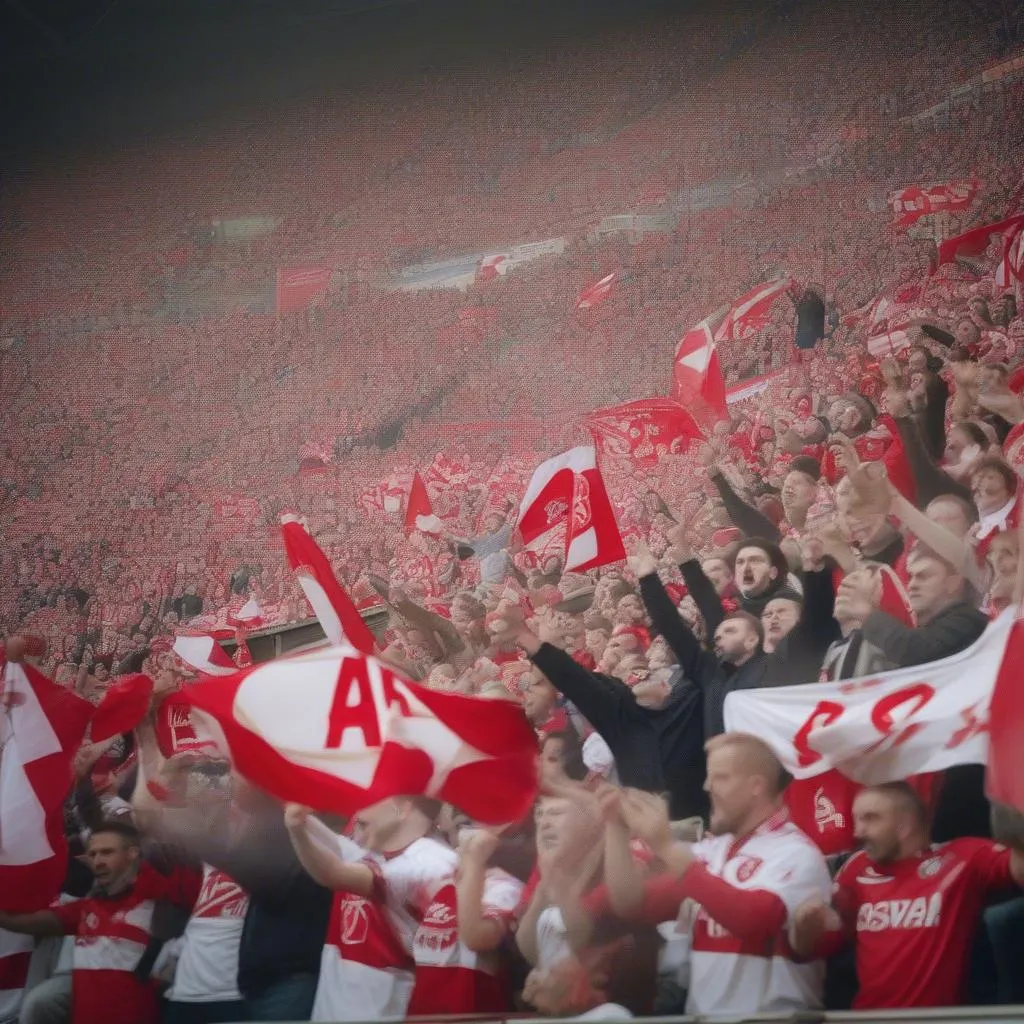 Slavia Praha supporters