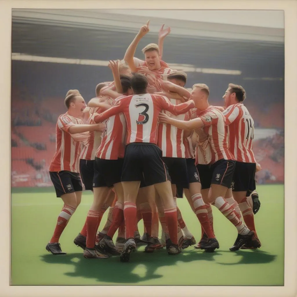 Southampton Players Celebrating